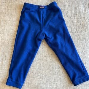 Patagonia fleece pants 3T